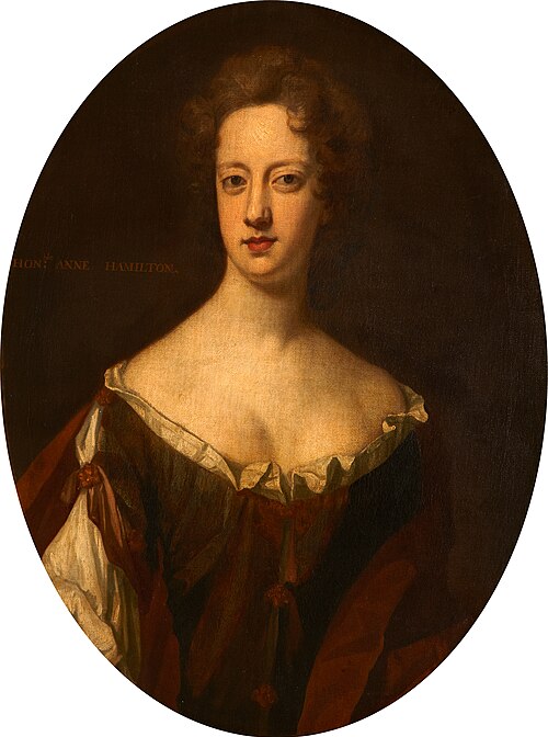 Porträt der Anne Catharine Hamilton, , Godfrey Kneller