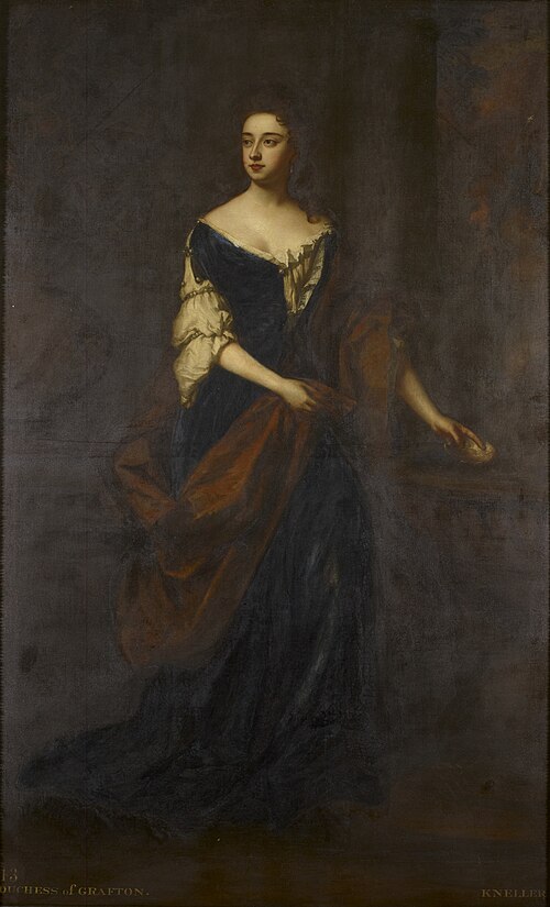 Isabella Bennett, Duchess of Grafton (1667-1723), 1690, Godfrey Kneller