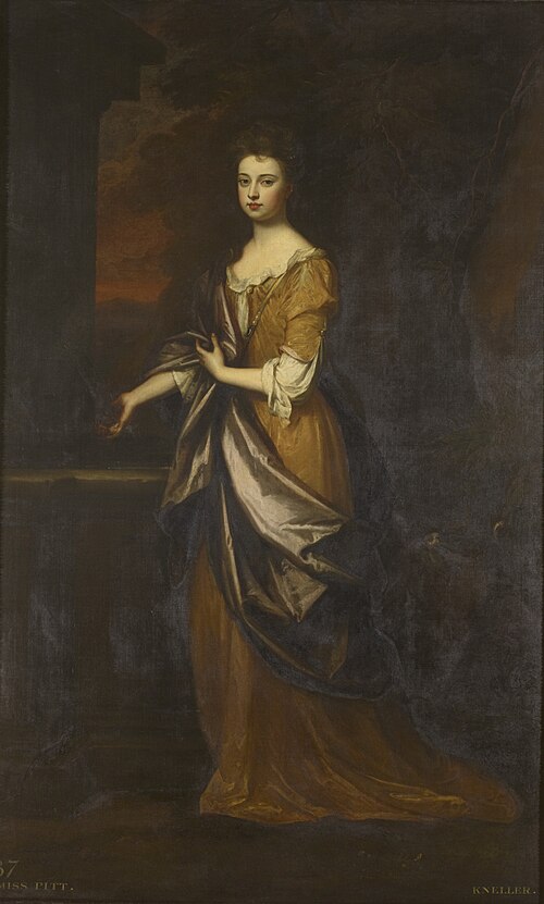 Mary Scrope, later Mrs Pitt (b.1676), 1691, Godfrey Kneller