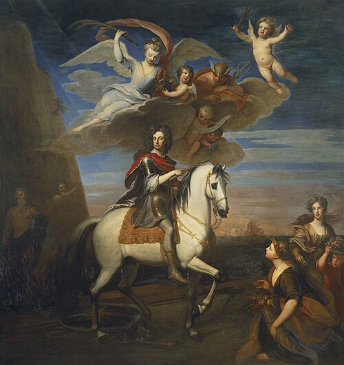 William III (1650-1702) on horseback, 1701, Godfrey Kneller