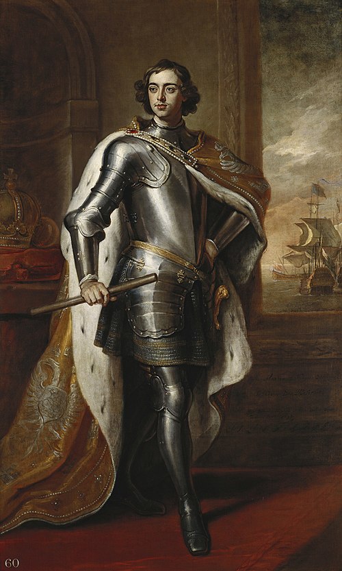 Peter the Great, Tsar of Russia (1672-1725), 1698, Godfrey Kneller