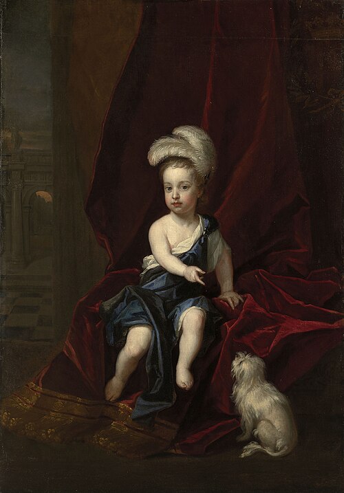 William, Duke of Gloucester (1689-1700), when a Child, 1691, Godfrey Kneller