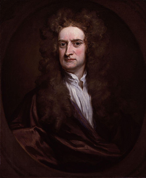 Sir Isaac Newton, 1702, Godfrey Kneller