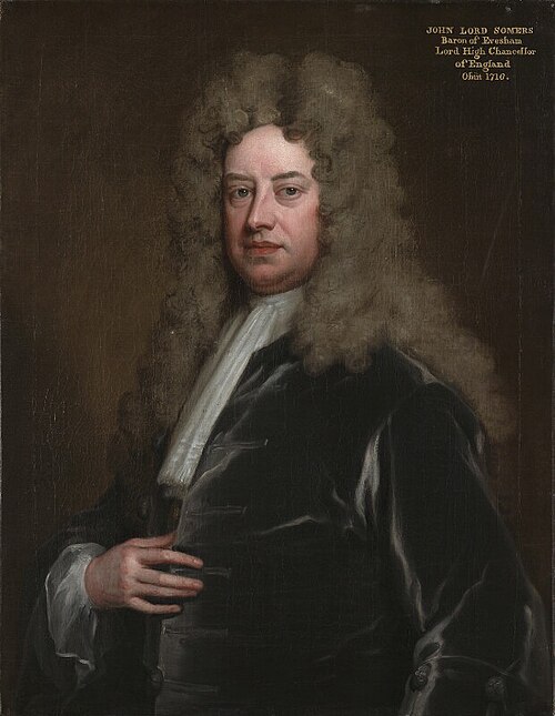 John Somers, Baron Somers, 1705, Godfrey Kneller