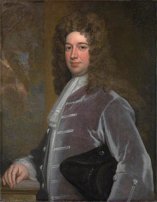 Evelyn Pierrepont, 1st Duke of Kingston, 1709, Godfrey Kneller