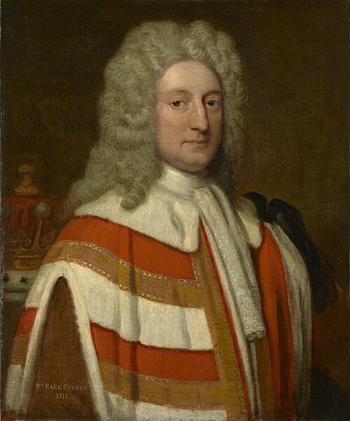 William Cowper, 1st Earl Cowper, 1722, Godfrey Kneller