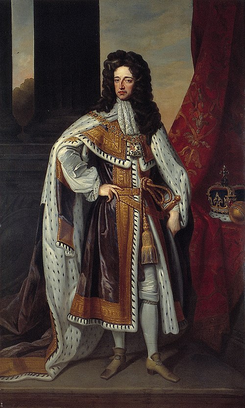Portrait of William III of Orange (1650-1702), 1693, Godfrey Kneller