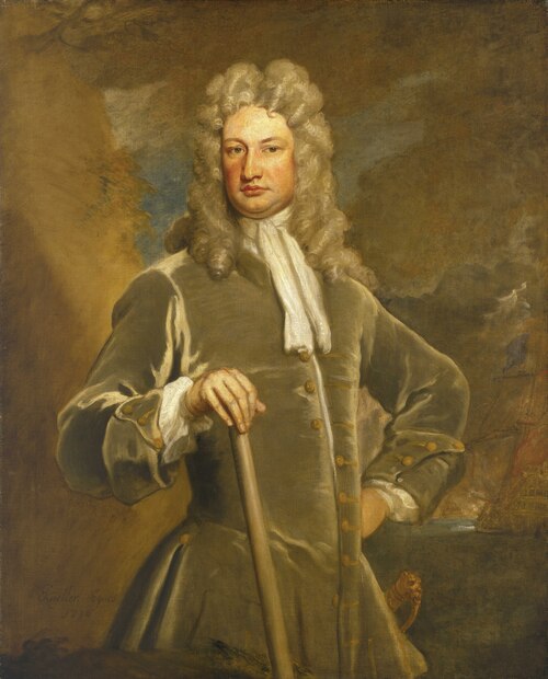 Sir Charles Wager (1666-1743), 1710, Godfrey Kneller