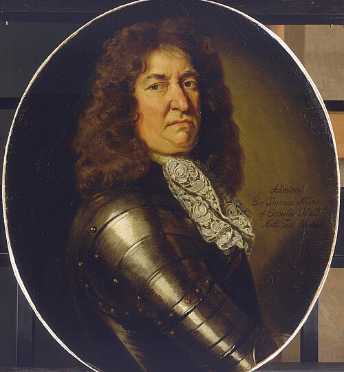 Admiral Sir Thomas Allin, 1612-85, 1680, Godfrey Kneller