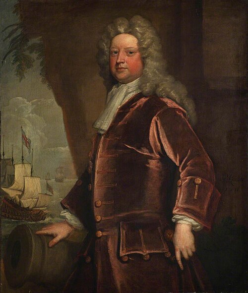 Admiral Sir John Norris, 1670/1-1749, 1711, Godfrey Kneller