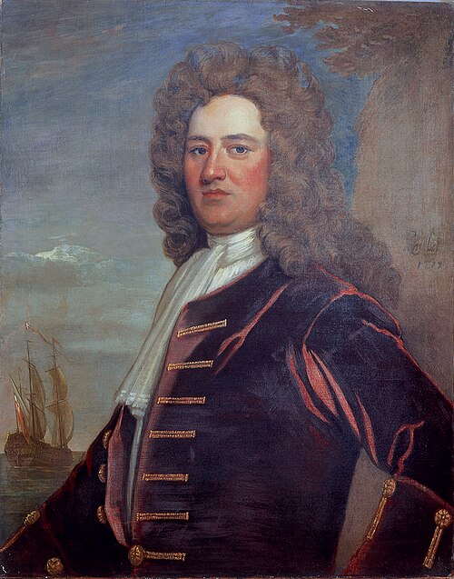 Vice-Admiral Edward Hopson, 1671-1728, 1709, Godfrey Kneller