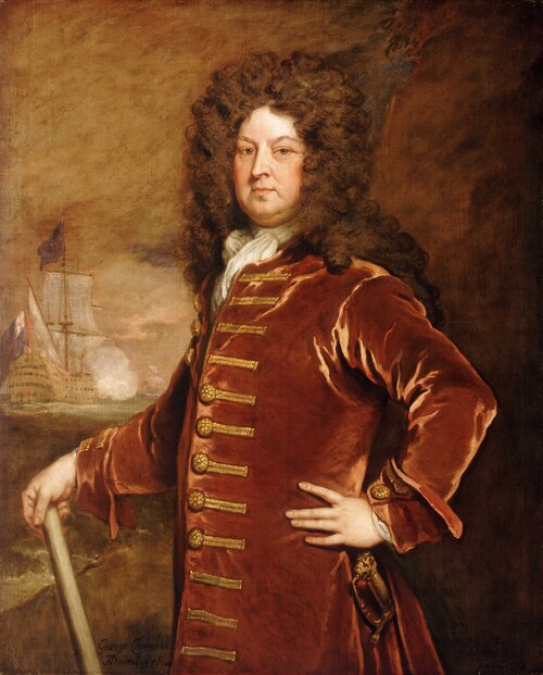 Admiral George Churchill (1654-1710), 1704, Godfrey Kneller