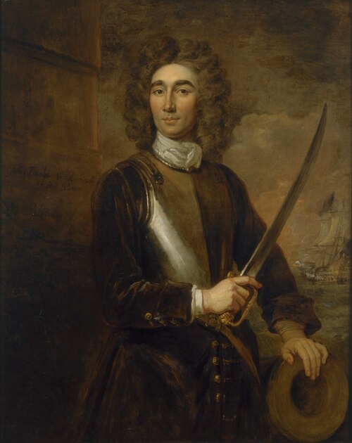 Vice-Admiral John Benbow, 1653-1702, 1701, Godfrey Kneller