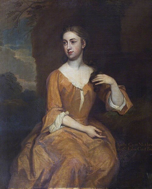 Anne Brownlow, Lady Cust (1694-1779), 1719, Godfrey Kneller