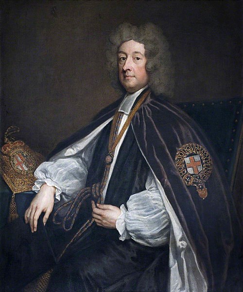 William Talbot (1659-1730), as Bishop of Salisbury and Chancellor of the Order of the Garter, 1718, Godfrey Kneller