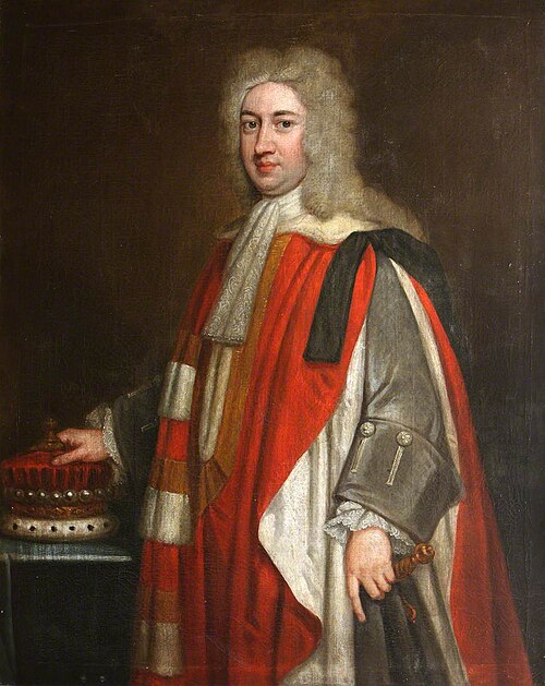 Sir John Brownlow, 5th Bt, later 1st Viscount Tyrconnel (c.1692-1754), 1720, Godfrey Kneller