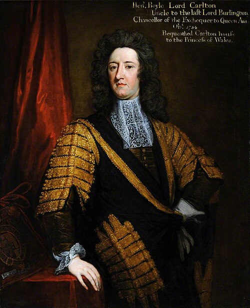 Henry Boyle, Lord Carleton (d.1725), 1703, Godfrey Kneller