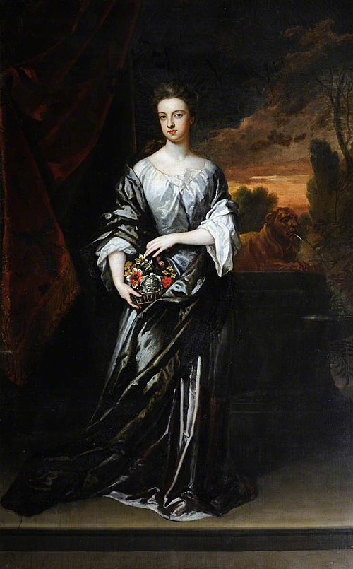 Rachel Russell, Duchess of Devonshire (1674 – 1725), 1692, Godfrey Kneller