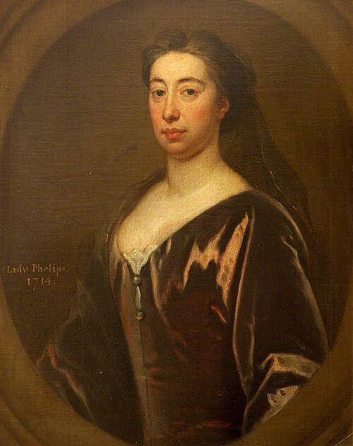 Edith Blake, Lady Phelips (1662-1728), 1714, Godfrey Kneller