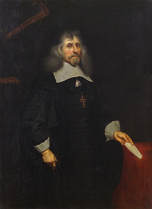 Portrait of Johann Philipp Schönborn, elector of Mainz, 1666, Godfrey Kneller