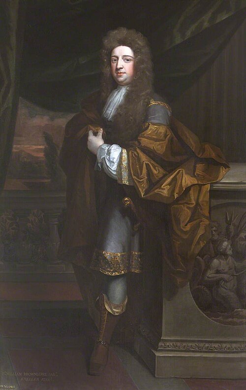 Sir William Brownlow, 4th Bt (1665-1702), , Godfrey Kneller