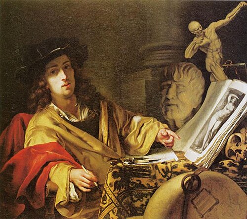 Self-portrait, 1670, Godfrey Kneller