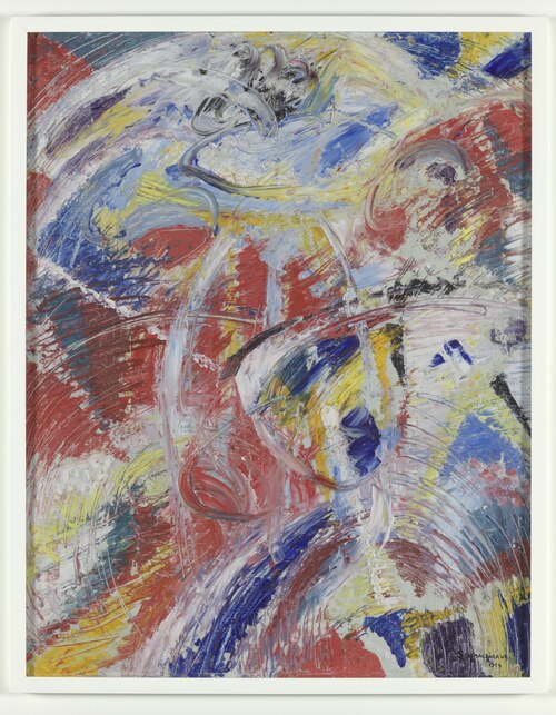 Development of a Theme in Red: Carnival, 1914, Jules Schmalzigaug