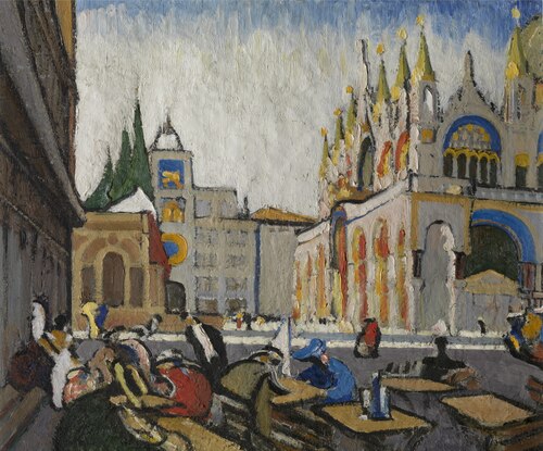 San Marco from the Piazetta, 1913, Jules Schmalzigaug