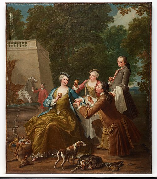 Apres la Chasse, 1730, Pierre Dulin