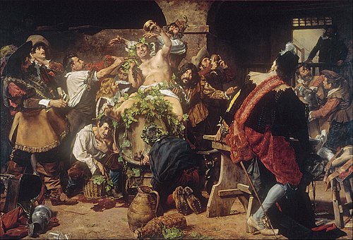The Drunkards, 1896, Antonio Fabrés