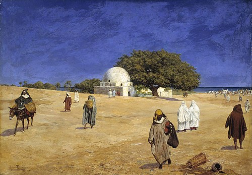 Moroccan Pilgrimage, 1920, Antonio Fabrés