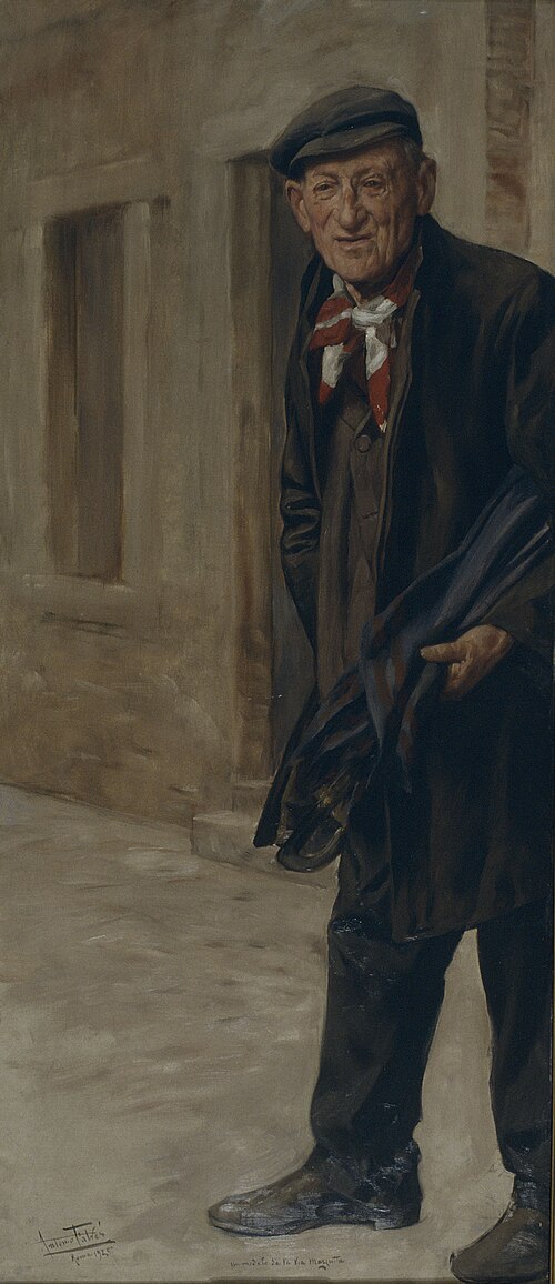 A Model from Via Margutta, 1925, Antonio Fabrés