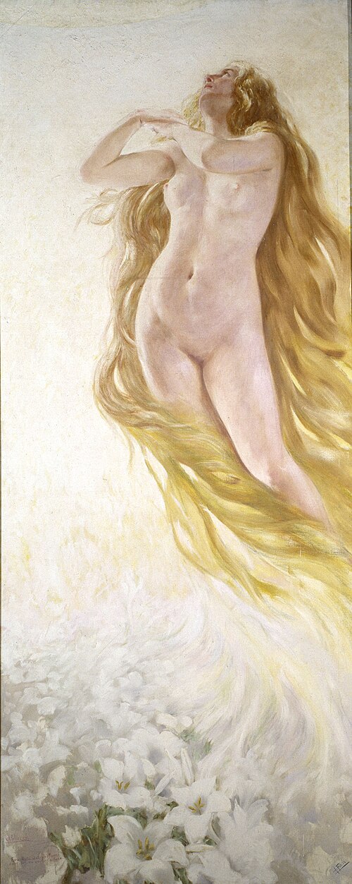 Eve Towards the Light, 1925, Antonio Fabrés