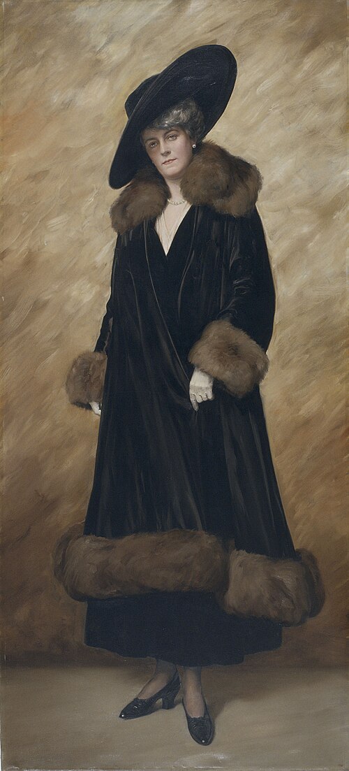 Portrait of Senyora Luca, 1919, Antonio Fabrés