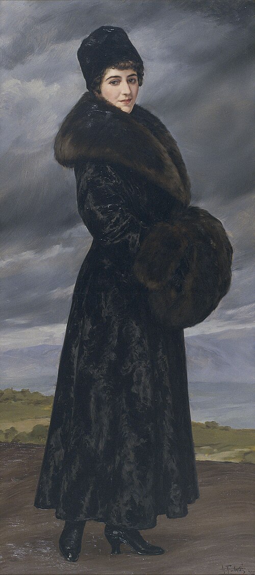 Portrait of Gloria Fabrés, 1920, Antonio Fabrés