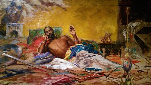 The Warrior’s Repose, 1878, Antonio Fabrés