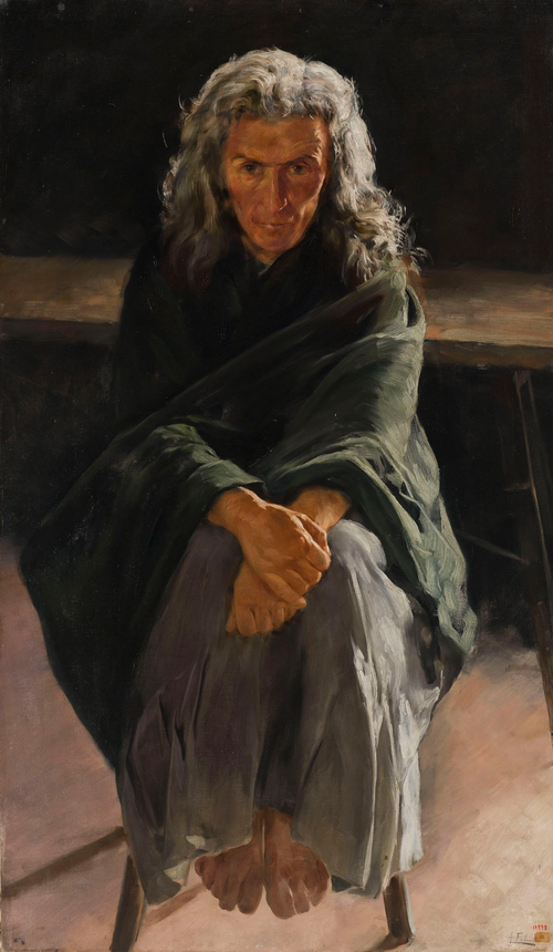 The Madwoman, 1908, Antonio Fabrés