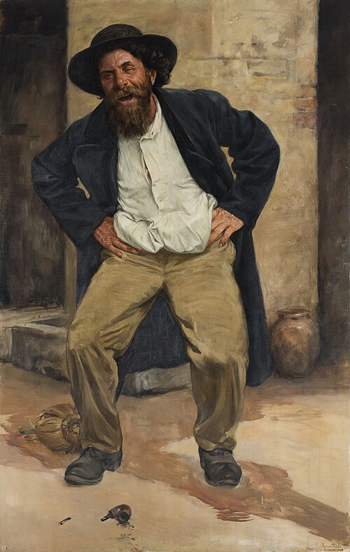 Borratxo alegre, 1911, Antonio Fabrés