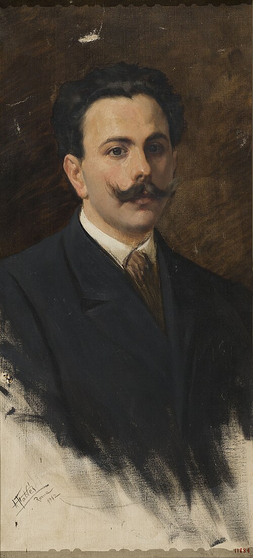 Gentleman portrait, 1912, Antonio Fabrés