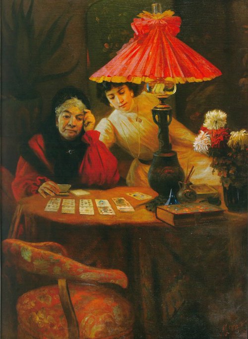 Candlelight, 1901, Grigori Miassoïedov