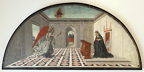 Annunciation of the Virgin Mary, 1487, Bartolomeo della Gatta