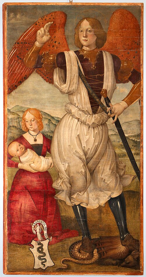Archangel St Michael, 1480, Bartolomeo della Gatta