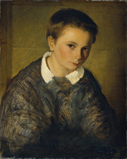 Knabenbildnis, , Eduard Kurzbauer