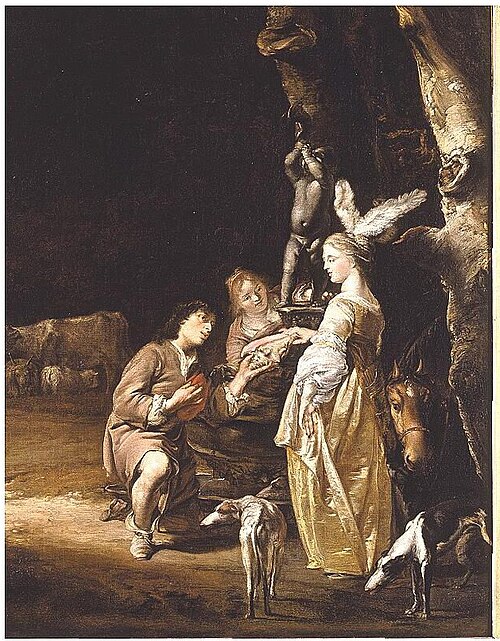 Granida and Daifilo, 1650, Pieter Codde