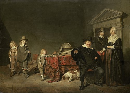 Family group, 1642, Pieter Codde