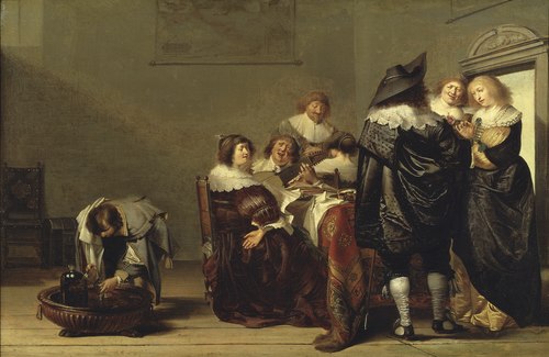 Company Making Music, 1625, Pieter Codde