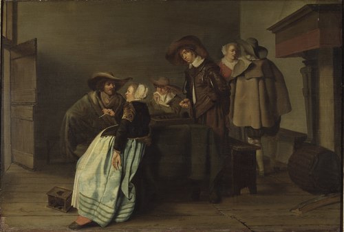 A Conversation, 1628, Pieter Codde