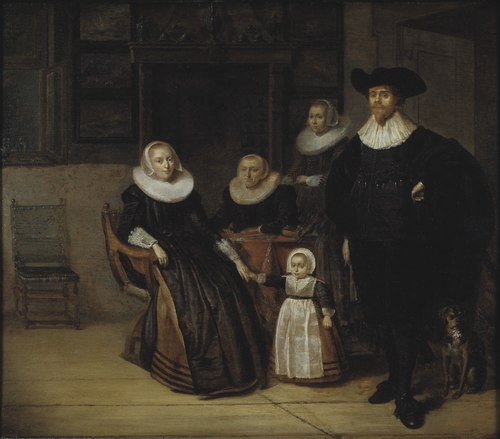 Portrait of a Family, 1661, Pieter Codde