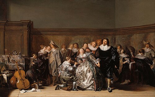An Elegant Company, 1632, Pieter Codde