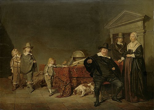 Familiegroep, 1642, Pieter Codde